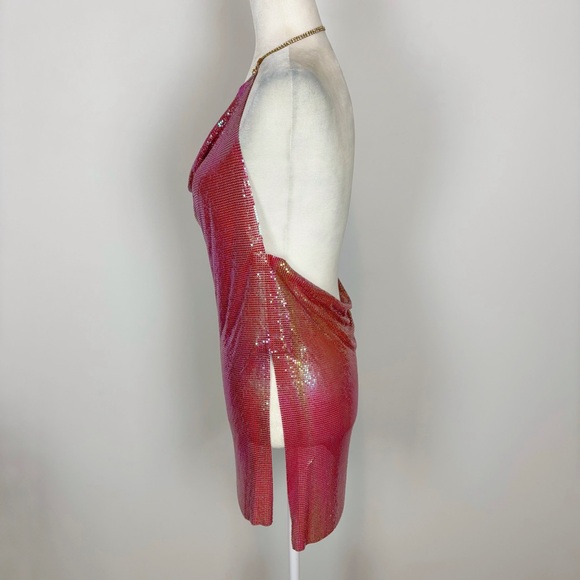 8 Other Reasons Chainmail Mini Dress in Multi - Picture 6 of 15